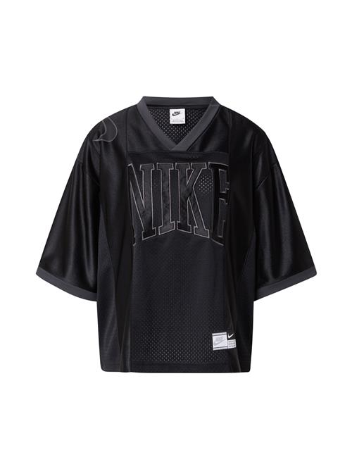 Nike Sportswear Shirts  mørkegrå / sort