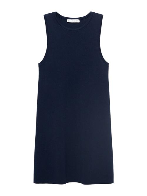 MANGO Strikkjole 'RALLADO'  navy