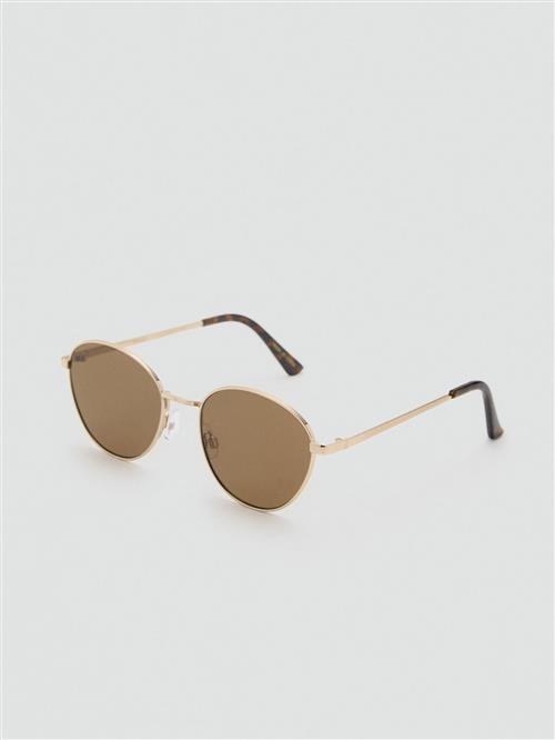 MANGO Solbriller 'BROOK'  brun / guld / sort