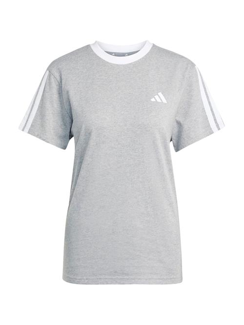 ADIDAS SPORTSWEAR Funktionsbluse  grå-meleret / hvid