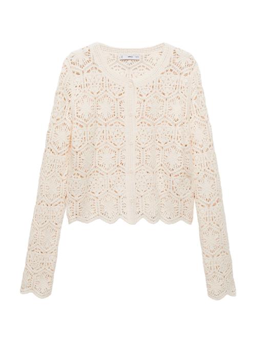 MANGO Cardigan 'GARDEN'  lysebeige