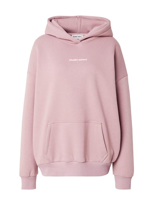 STUDIO SELECT Sweatshirt 'Rosie'  lyserød / hvid