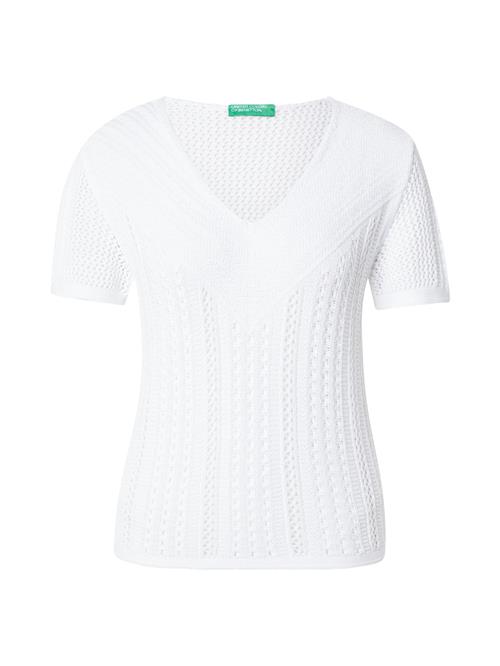 UNITED COLORS OF BENETTON Pullover  hvid
