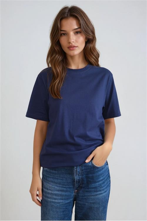 Boxfit T-shirt - Navy - TeeShoppen