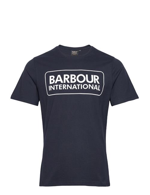 B.intl Ess Lg Logo Tee Barbour Navy