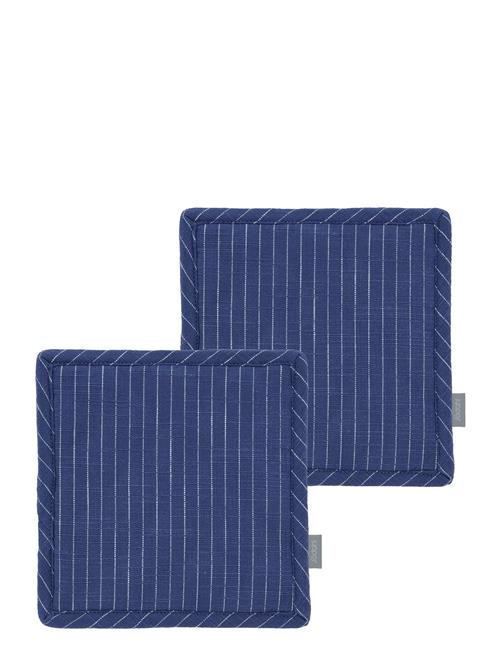 Pot Holders Line 2 Pcs Södahl Blue