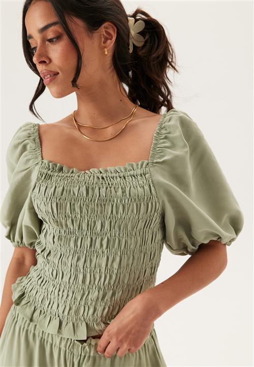 BUBBLEROOM Smock Modal Blouse
