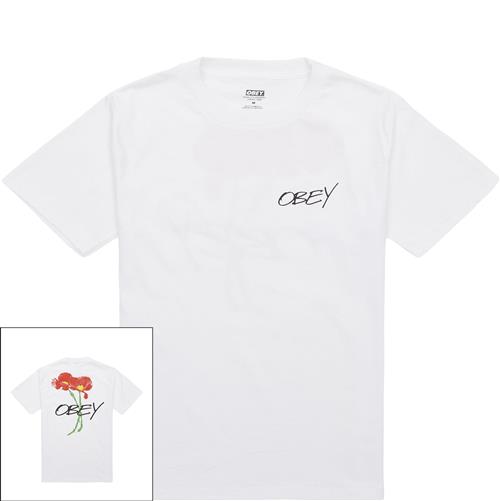 Se Obey Poppies Tee ved Quint