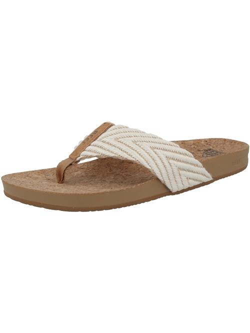 REEF Strand-/badesko 'Cushion'  creme / sand / karamel