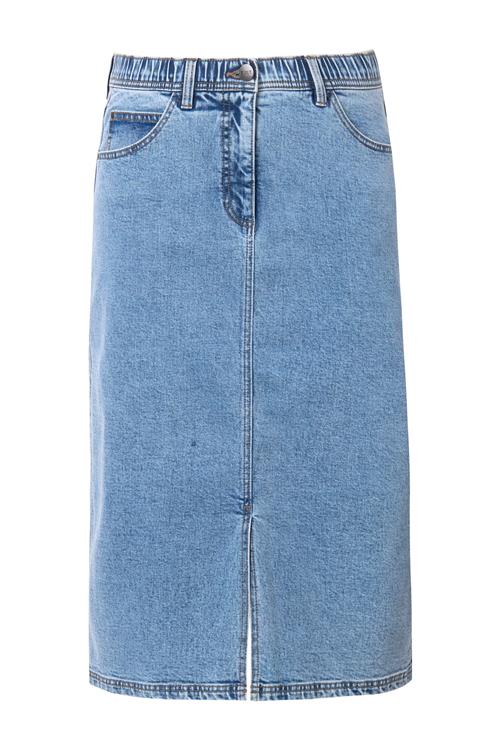 Ulla Popken Nederdel  blue denim