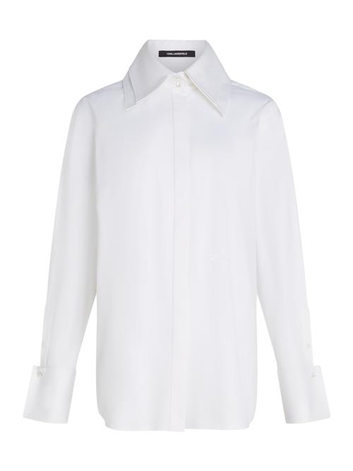 Se Karl Lagerfeld Bluse  hvid ved About You