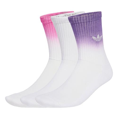 ADIDAS ORIGINALS Sokker 'Ombre Crew 3 Pairs'  lilla / lys pink / hvid