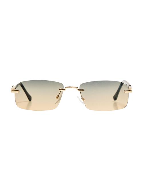 Bershka Solbriller  beige / guld / sort