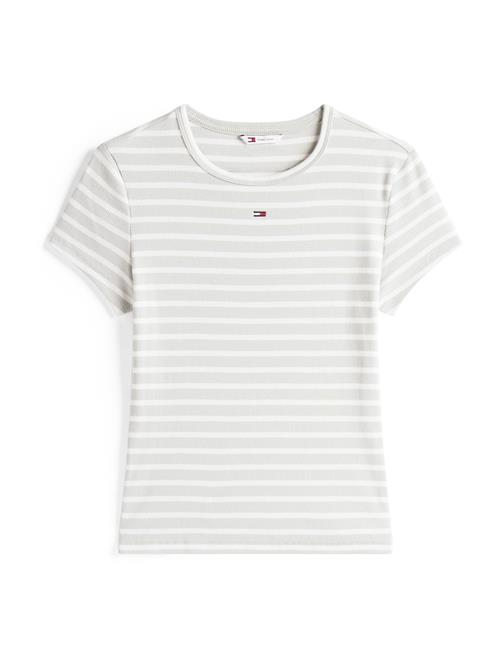 Tommy Jeans Shirts 'Essential'  lysegrøn / hvid