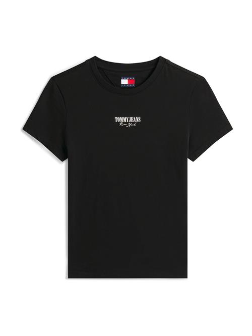Tommy Jeans Shirts 'ESSENTIAL'  sort / hvid