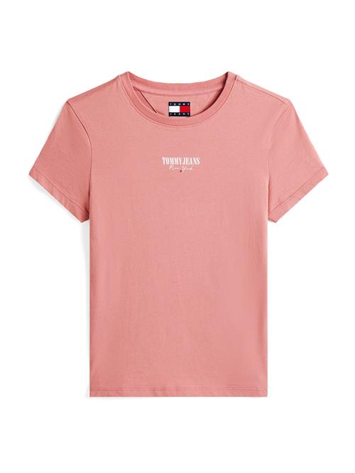 Se Tommy Jeans Shirts 'ESSENTIAL'  lyserød / hvid ved About You