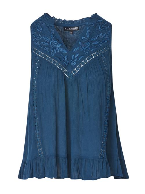 KOROSHI Bluse  navy