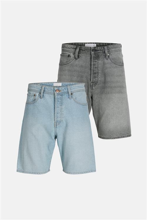 2 stk. Denim Shorts Loose – Pakketilbud - TeeShoppen