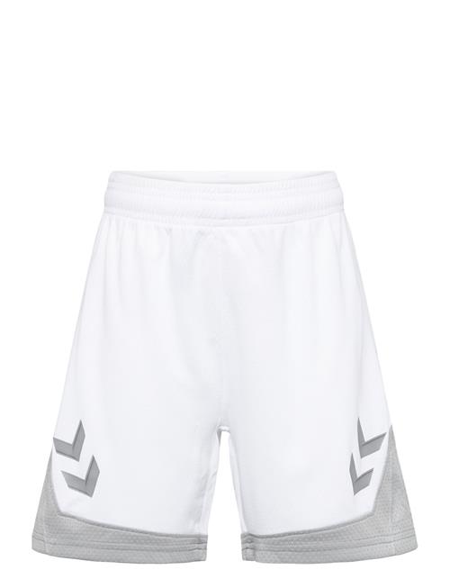 Hmllead Poly Shorts Kids Hummel White