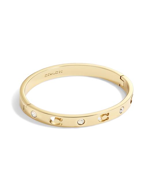COACH Ring  guld / transparent