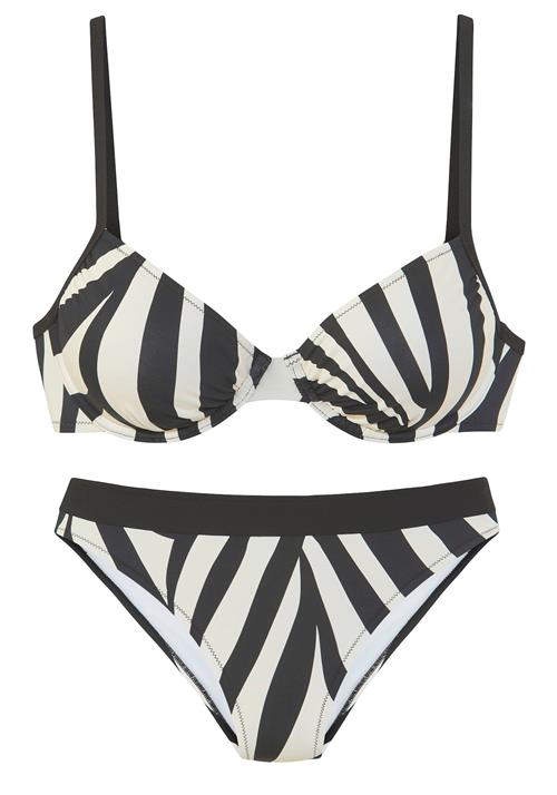 FRENCH CONNECTION Bikini  sort / hvid