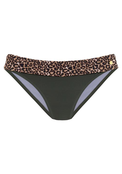 LASCANA Bikinitrusse  beige / brun / oliven / sort