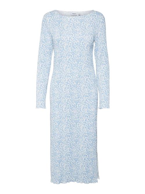 VERO MODA Kjole 'JULIA'  blå / hvid