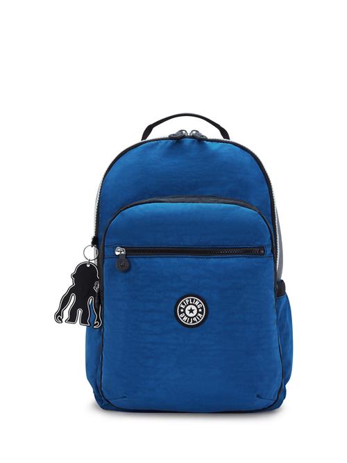 KIPLING Rygsæk 'Seoul Lap'  koboltblåt / grå