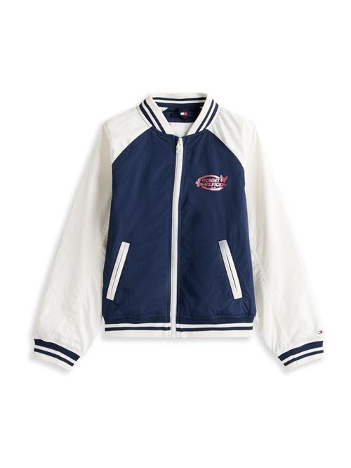 TOMMY HILFIGER Overgangsjakke  navy / pitaya / hvid