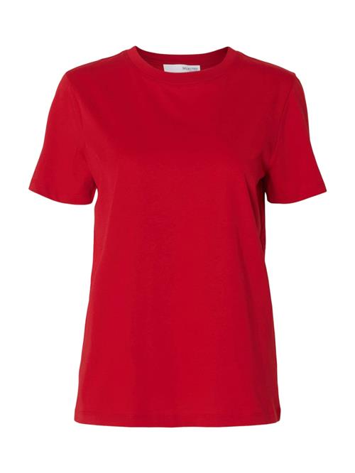 SELECTED FEMME Shirts 'SLFMY ESSENTIAL'  blodrød