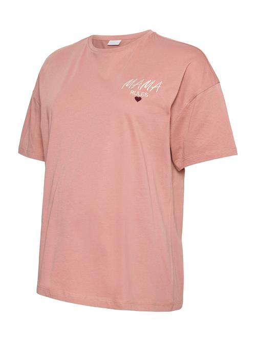 MAMALICIOUS Shirts 'MLMAMIE'  vinrød / melon / hvid