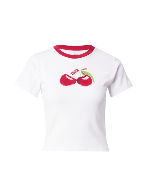 LEVI'S ® Shirts 'Graphic Essential Sporty Tee'  grøn / æble / kirsebærsrød / hvid