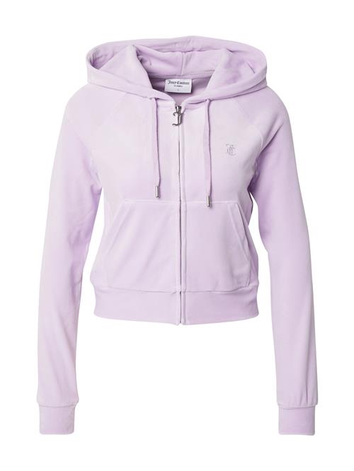 Juicy Couture Sweatjakke 'MADISON'  lyselilla / sølv