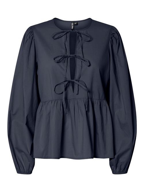 PIECES Bluse 'PCJolly'  natblå