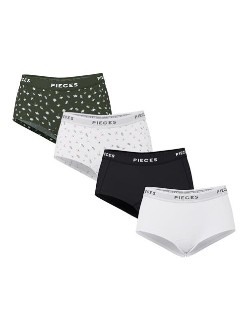 PIECES Panty  lysegrå / gran / sort / hvid
