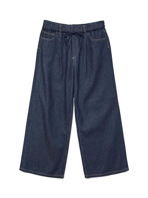 Se VERO MODA Jeans med lægfolder 'VMValeria'  mørkeblå ved About You