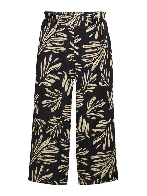TOM TAILOR DENIM Bukser  beige / mint / sort