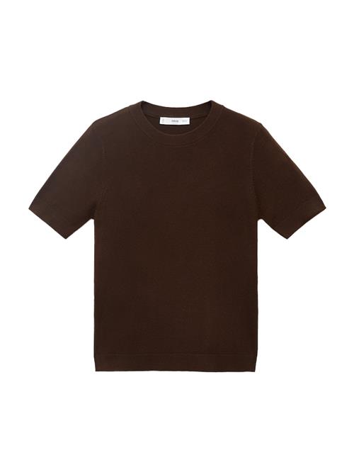 MANGO Pullover  mørkebrun
