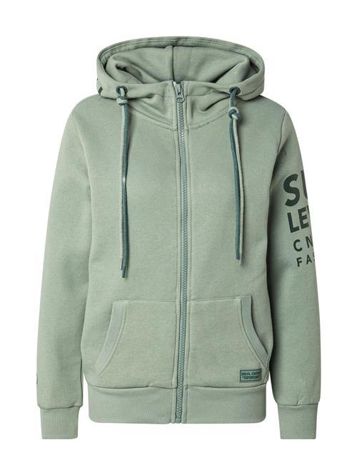 Sublevel Sweatjakke 'ASIDA'  grøn / mint
