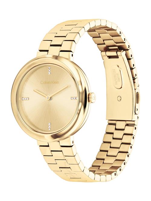 Calvin Klein Analogt ur 'TWISTED BEZEL'  guld