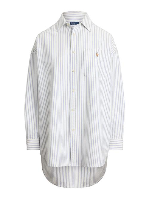Polo Ralph Lauren Bluse 'OXFORD'  blå / hvid