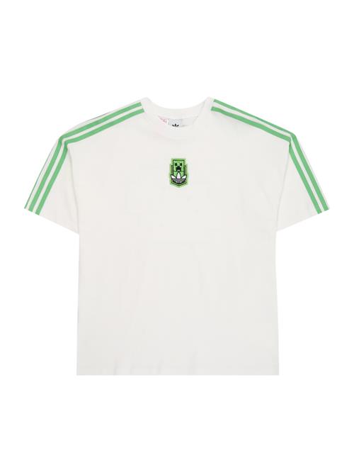 ADIDAS ORIGINALS Bluser & t-shirts  grå / grøn / mørkegrøn / hvid