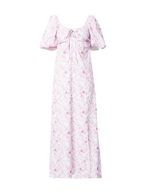 VERO MODA Kjole 'VMGABRIELLA'  gammelrosa / hvid