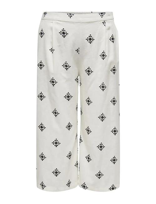 Carcarisa Caro Linen Bl Culotte Pnt ONLY Carmakoma White