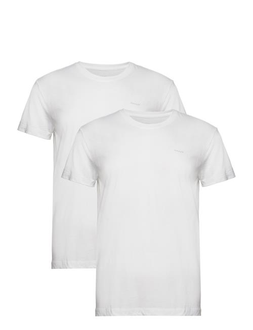 Se C-Neck T-Shirt 2-Pack GANT White ved Booztlet