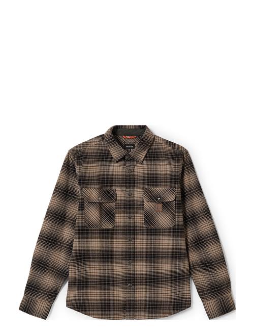 Builders Bowery Str Wr Flannel Brixton Brown