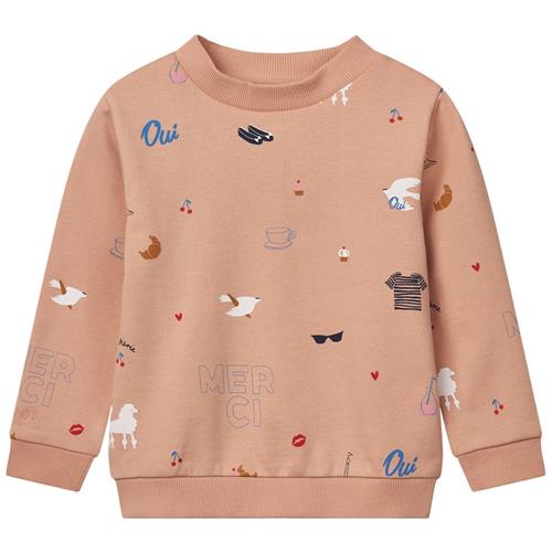 Liewood GOTS Thora Sweatshirt Paris Pale Tuscany | Orange | 92 cm