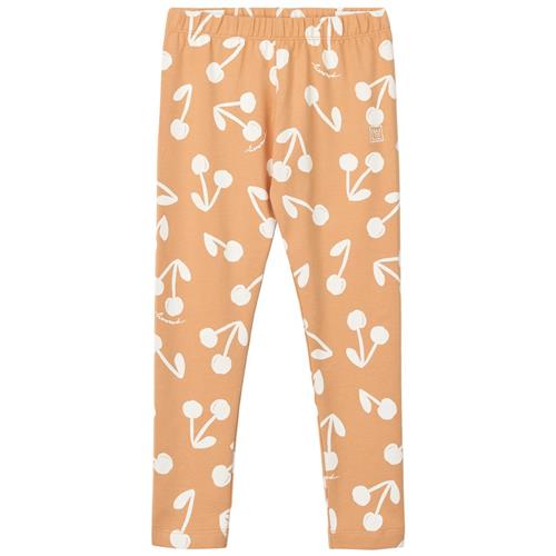 Liewood GOTS Marie Leggings Cherry Blossom Light Apricot 122 cm  Orange.  122 cm  Unisex
