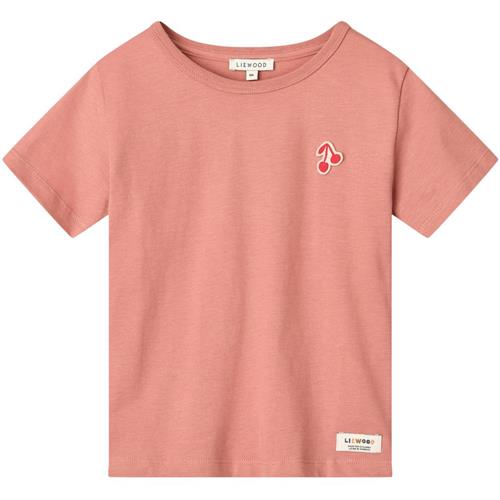 Liewood GOTS Apia Kortærmet T-shirt Dusty Raspberry | Lyserød | 86 cm