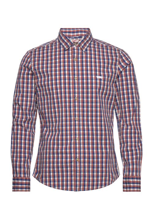 Se Ls Battery Shirt Slim Apoll Levi's® Red ved Booztlet